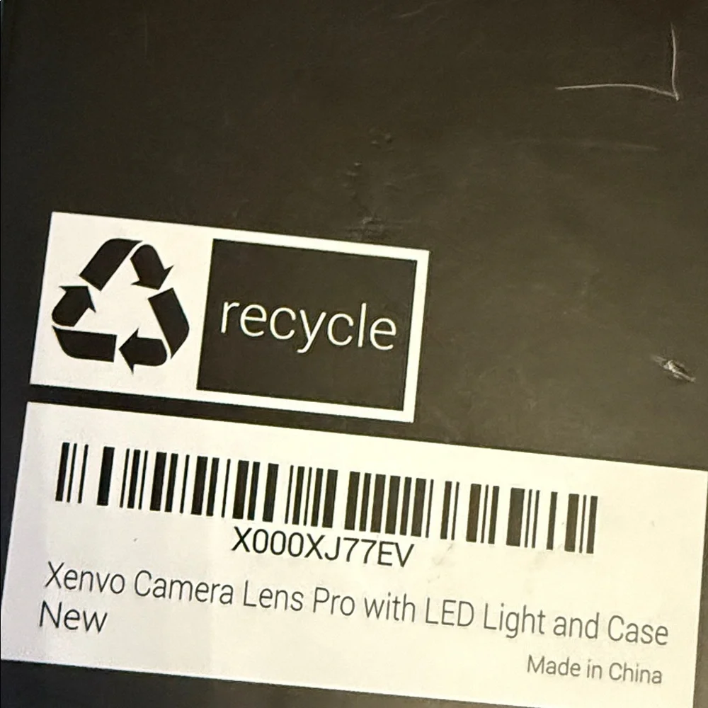 Black Camera Lens Kit